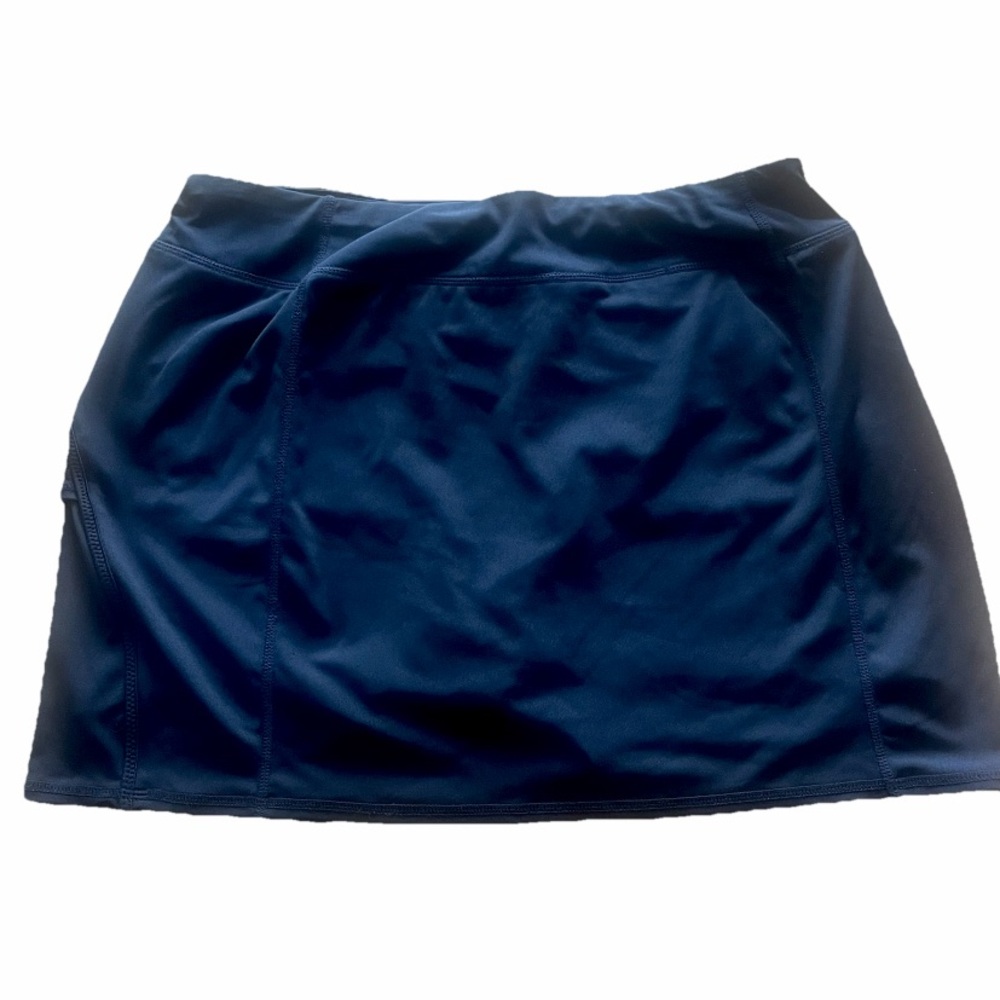 Tangerine Women's Soft Active Tennis/ Pickleball Skort Size L Black  Stretch